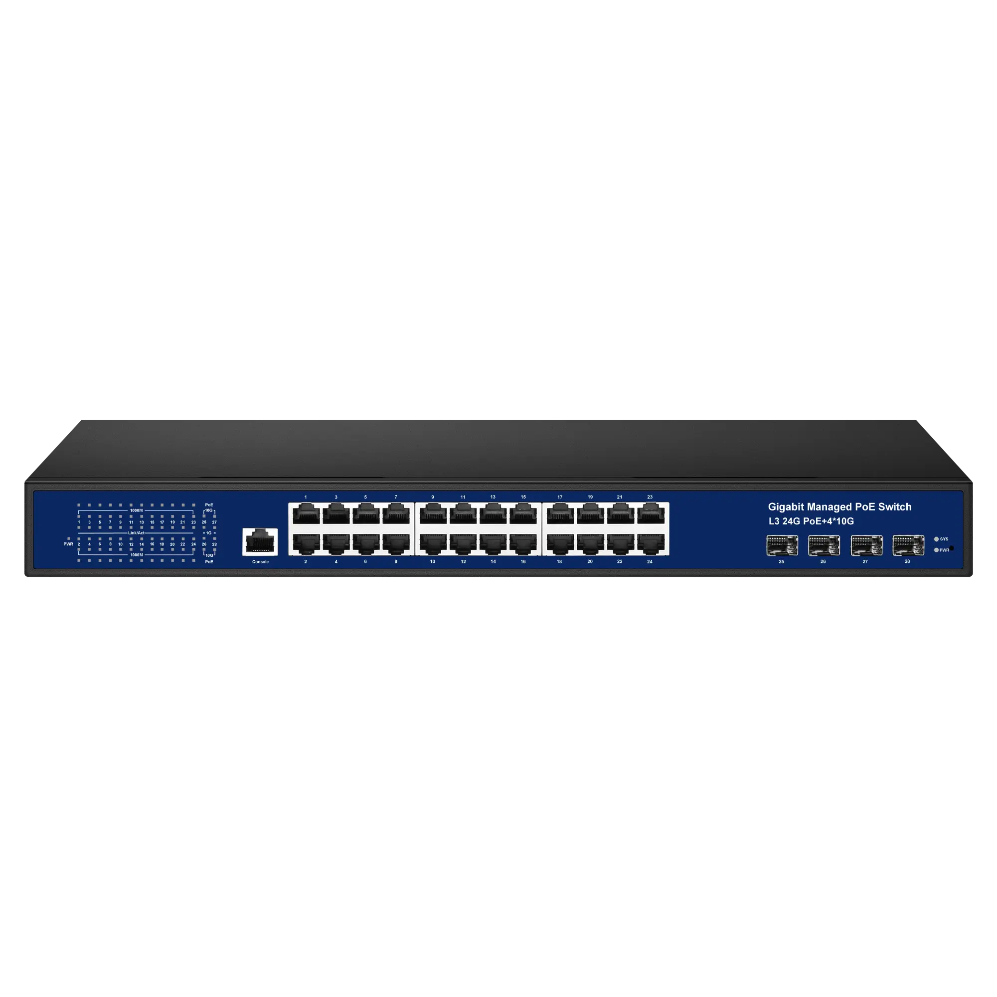 L3 Managed PoE Switch X1580P-24T4X