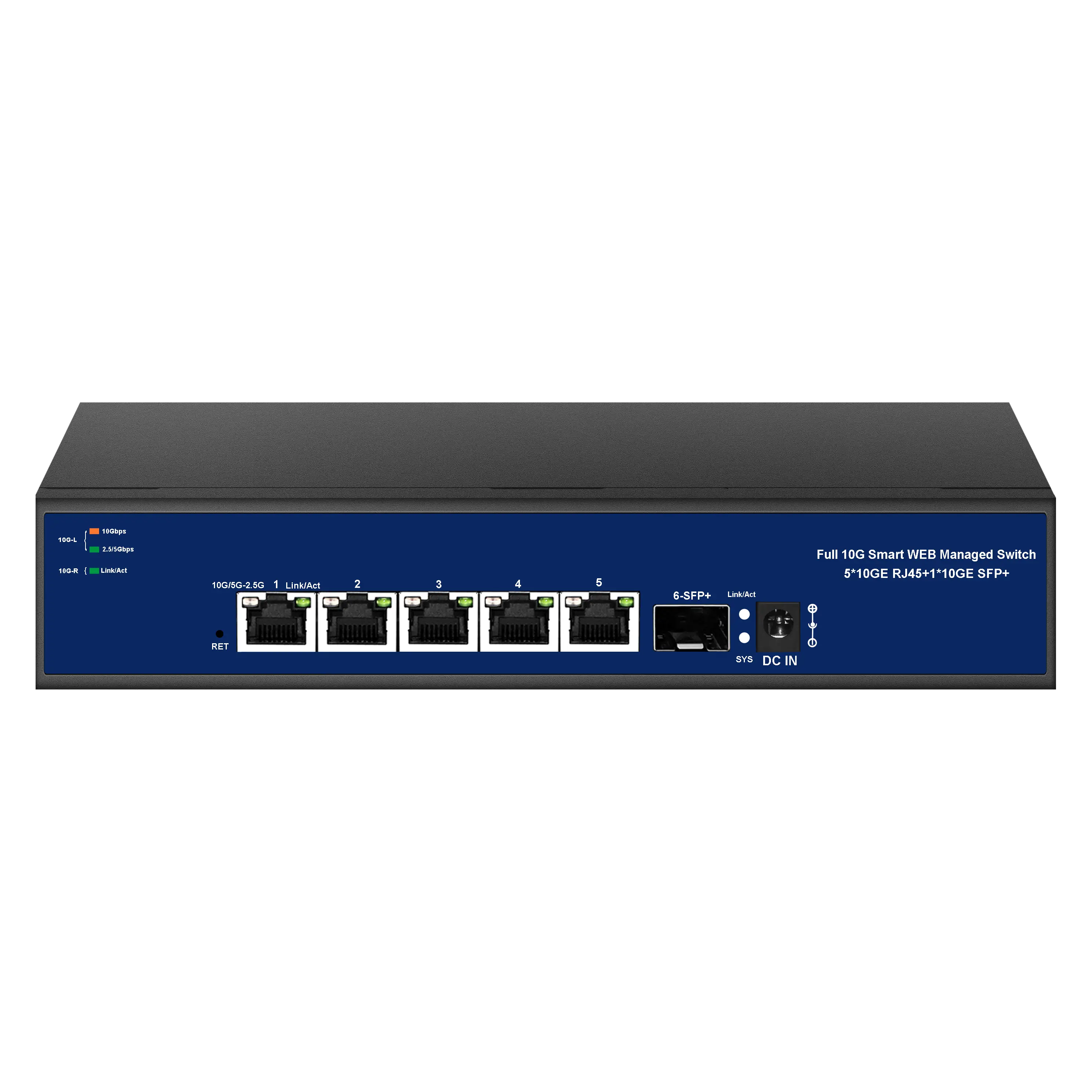 5 port web Network Switch