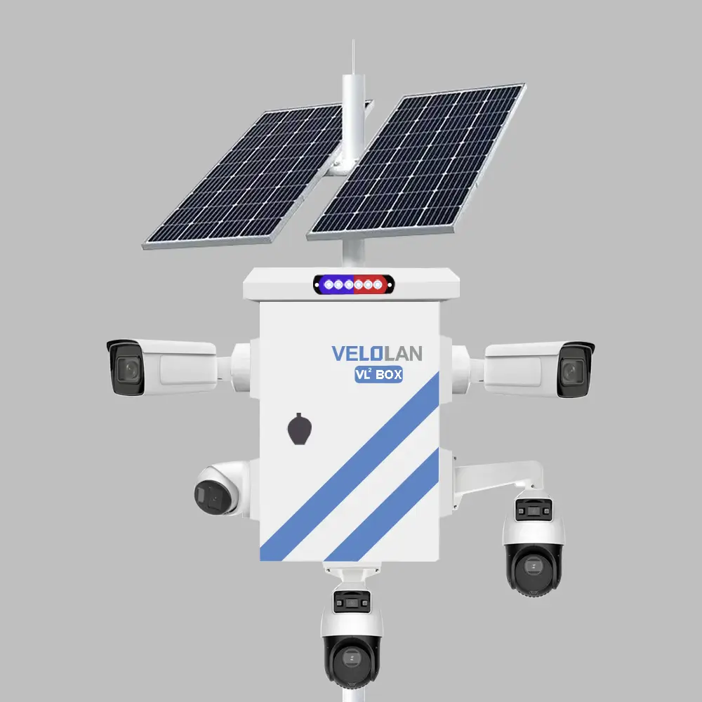 Outdoor Hybrid Grid Solar System IoT network cabinet (XIOT2004)